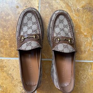 Fashion Logo Women's Platform Shoes / size 41